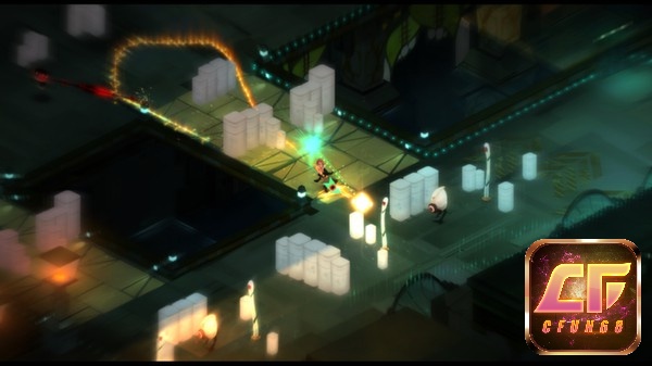 Nhân vật chính trong game Transistor là nữ ca sĩ tên Red