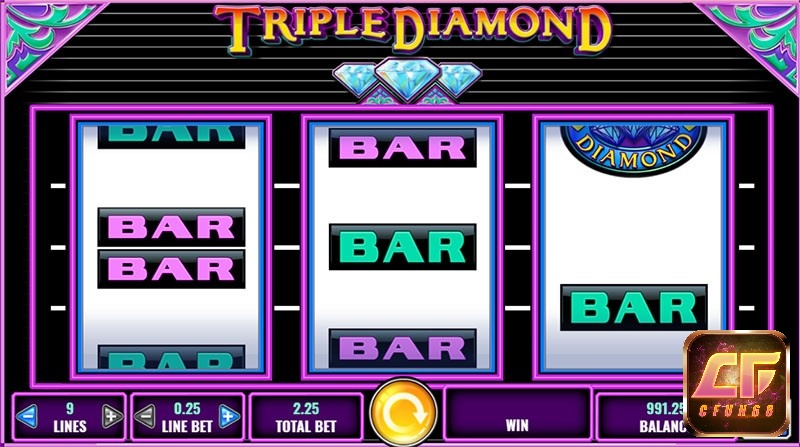 Tỷ lệ RTP của Triple Diamond khá hấp dẫn