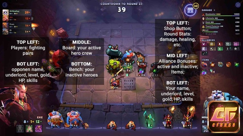 Game Dota Underlords có nhiều chế độ chơi hấp dẫn cho người chơi