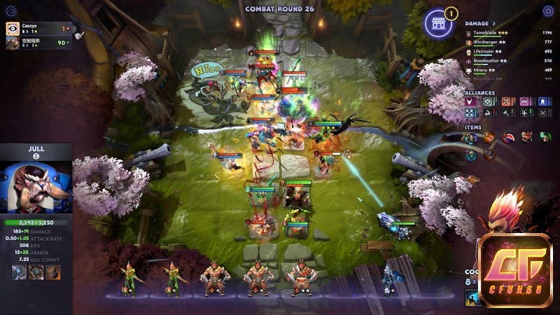 Đồ họa của Game Dota Underlords thân thiện với mọi dòng máy