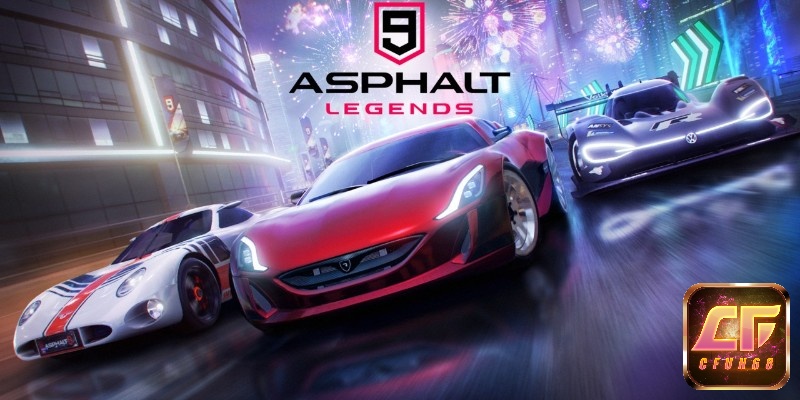 Asphalt 9 giúp bạn đắm chìm trong những đường đua rực lửa