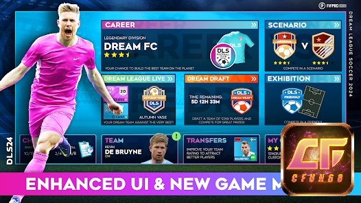 Dream League Soccer thu hút đông đảo người chơi!