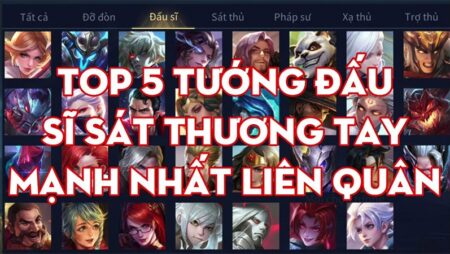 Top đấu sĩ Liên Quân mạnh nhất, thống trị bảng xếp hạng