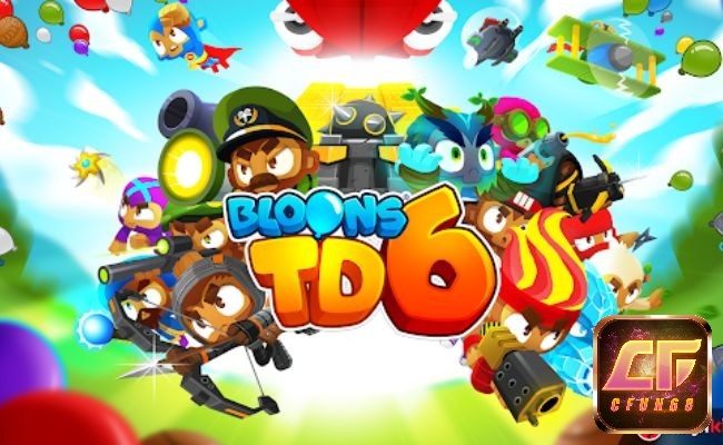 Trong Bloons TD 6, bạn sẽ chỉ huy đội quân khỉ dũng mãnh để ngăn chặn những quả bóng bay đang di chuyển liên tục