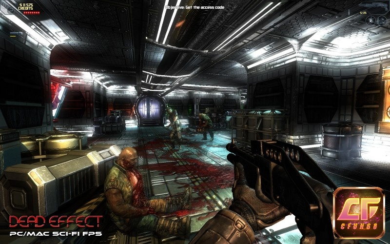 Dead Effect được ví như sự kết hợp của 2 bộ phim kinh dị nổi tiếng Doom 3 và Event Horizon, mang lại cảm giác ghê rợn