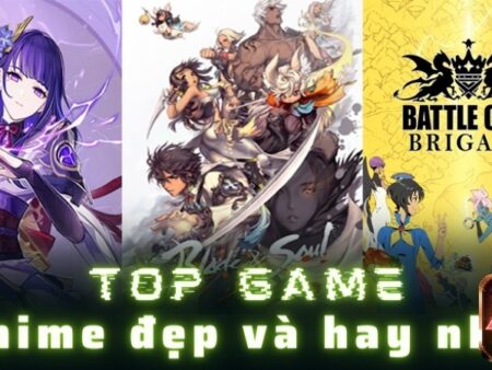 Top game nhập vai anime hay nhất với thế giới anime sống động