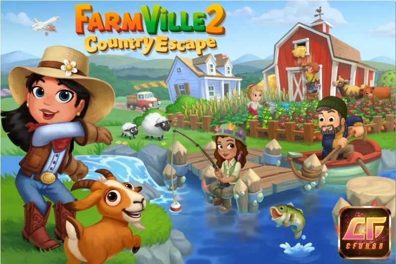 Xây dựng và phát triển nông trại của bạn trong FarmVille 2 Country Escape