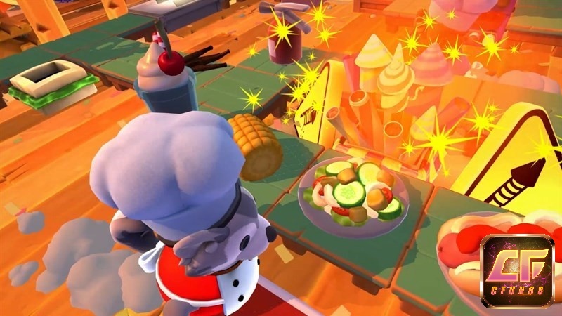 Trải nghiệm nấu ăn đầy sáng tạo khi chơi Overcooked! 2 