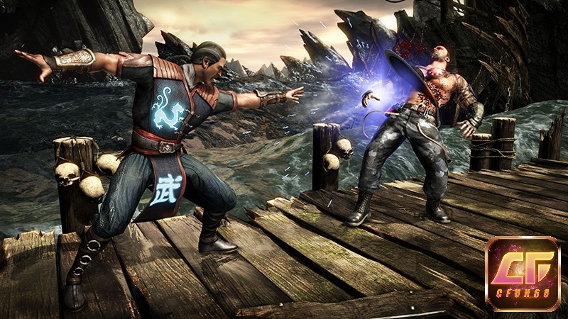 Cảnh chến đấu đẹp mắt trong Mortal Kombat Mobile